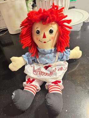 Aurora World Classic Raggedy Ann Plush Doll